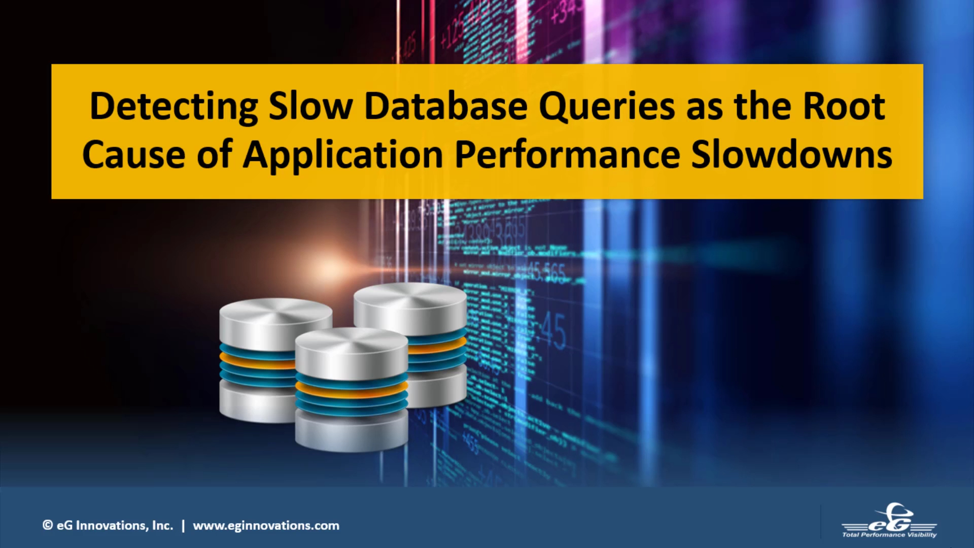 Slow Database Queries and Application Performance Tuning