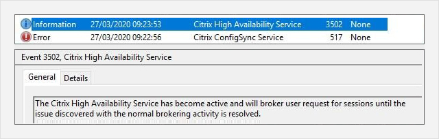 Citrix ConfigSync service ensures high availability