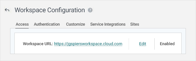 Citrix Workspace Configuration