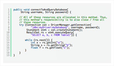 Extend Auto Closeable in JDK 7 and higher versions