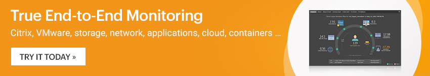 Citrix monitoring end to end