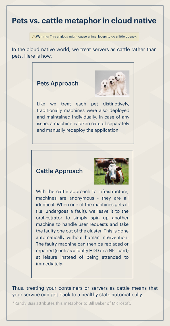Pets vs cattle