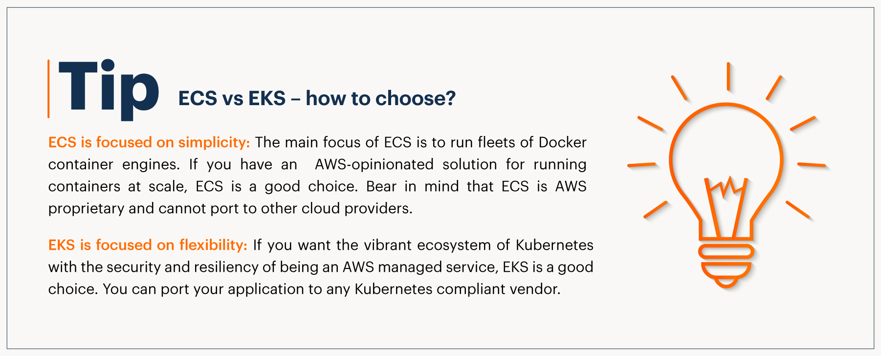 AWS ECS vs EKS-How to choose?