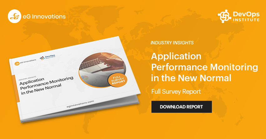 Application performance monitoring in the new normal