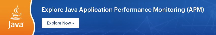 Complete Java application performance monitoring for troubleshooting CPU, memory, blocked threads and other issues.