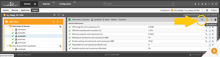 Citrix Usage Report