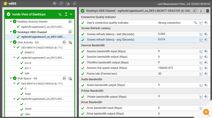 Linux-VDI-monitoring-inside-vm
