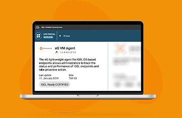 eG Enterprise Monitoring Now Available on the IGEL App Portal