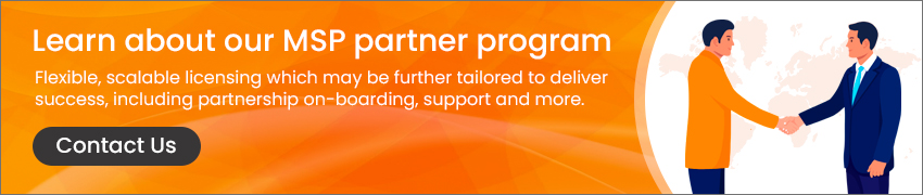 Banner to contact page to contact us about eG Innovations MSP partner program