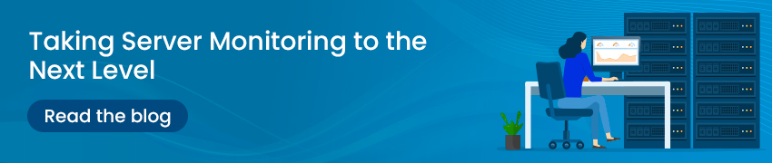 clickable banner to another article on server monitoring