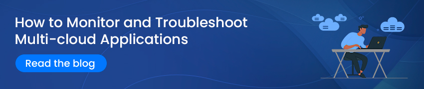 Clickable banner to learn more about multi-cloud monitoring