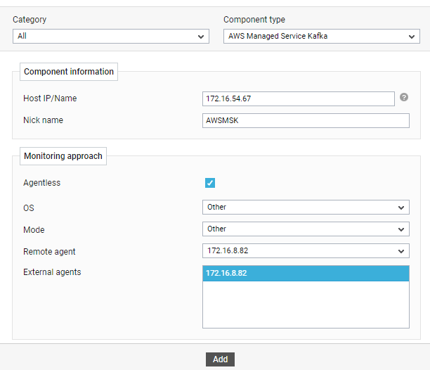 Adding Managed Service Kafka component