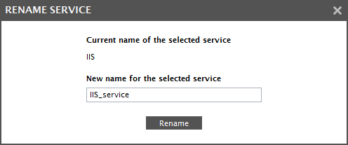 Renaming Service