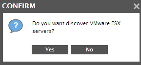 Starting ESX Discovery