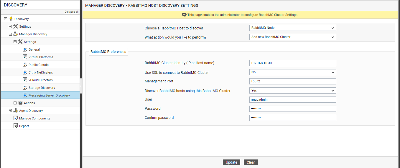 Adding RabbitMQ Cluster