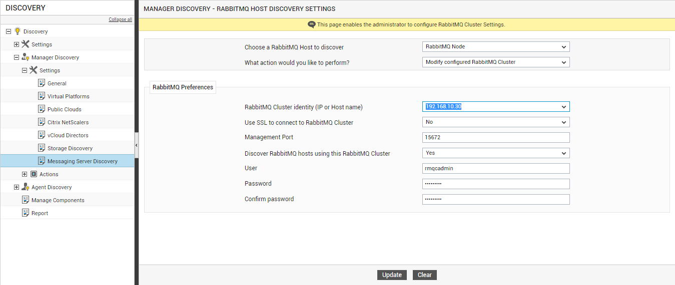 Modifying RabbitMQ Cluster Configuration