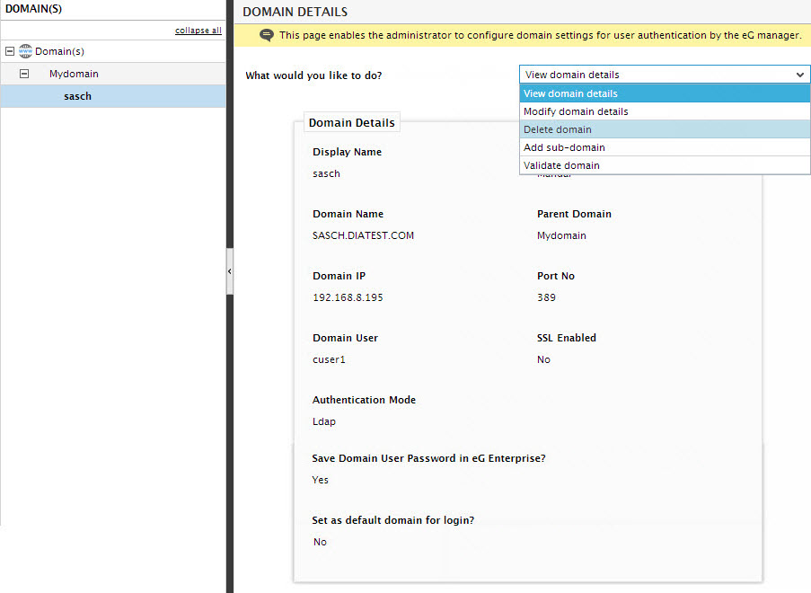 delete subdomain-new