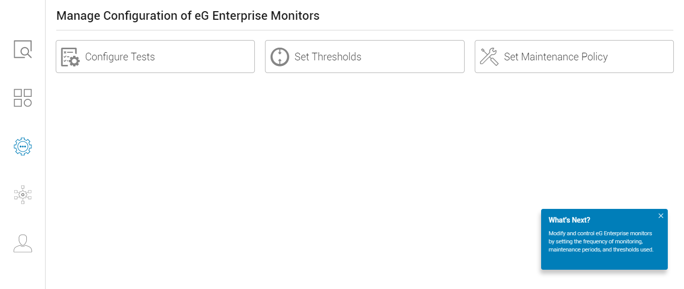 Manage Configuration Section