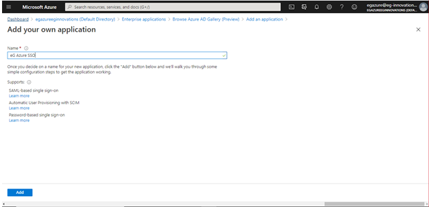 Creating Custom Application
