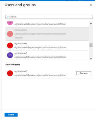 Assigning Application to User