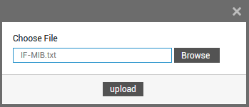 Uploading MIB File