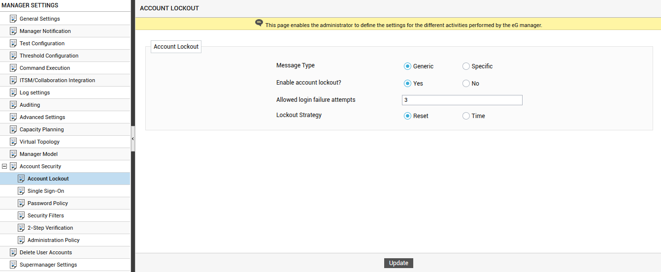 Defining Account Lockout Policies