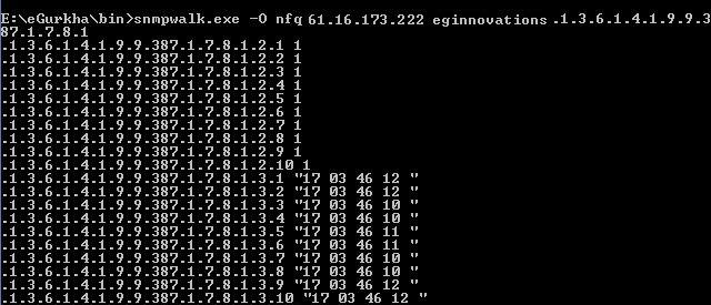  Output view with Netflow and Top Talkers being enabled