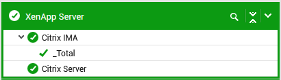 Tests associated to XenApp Server layer