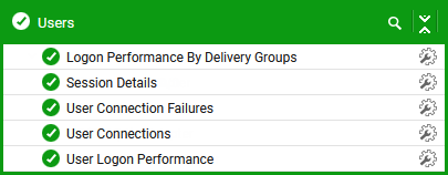 Tests associated to Users layer