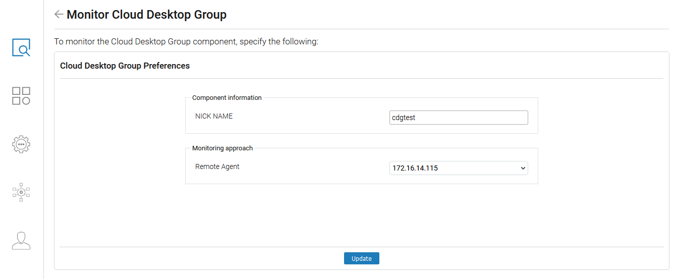 Configuring a Physical Desktop Group