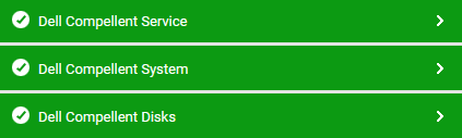 Layers associated to Dell Compellent Storage center component