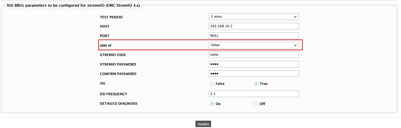 Choosing Other Option From XMS IP List