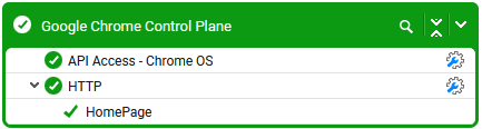 Google Chrome Control Plane Layer