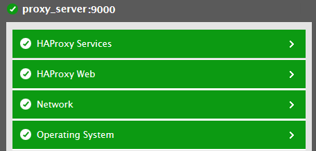 HA Proxy Server Layer Model