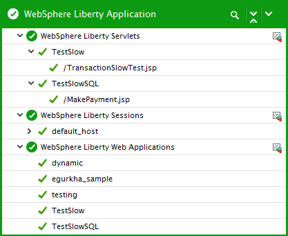 WebSphere Liberty Application Layer