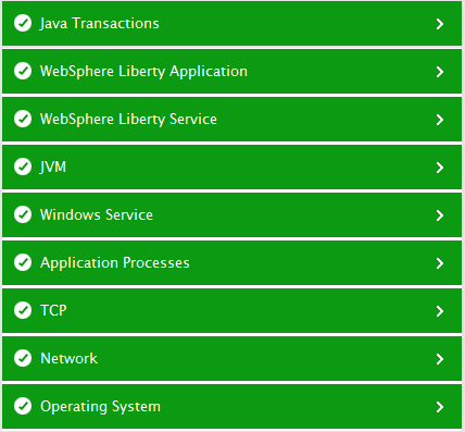 Layer Model Of IBM WebSphere Liberty Server