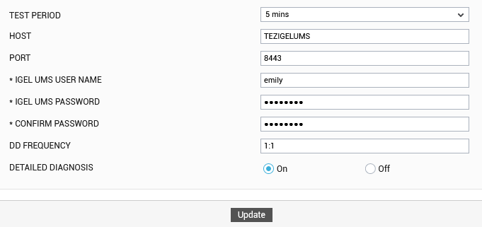 IGEL Endpoints Test Configuring 