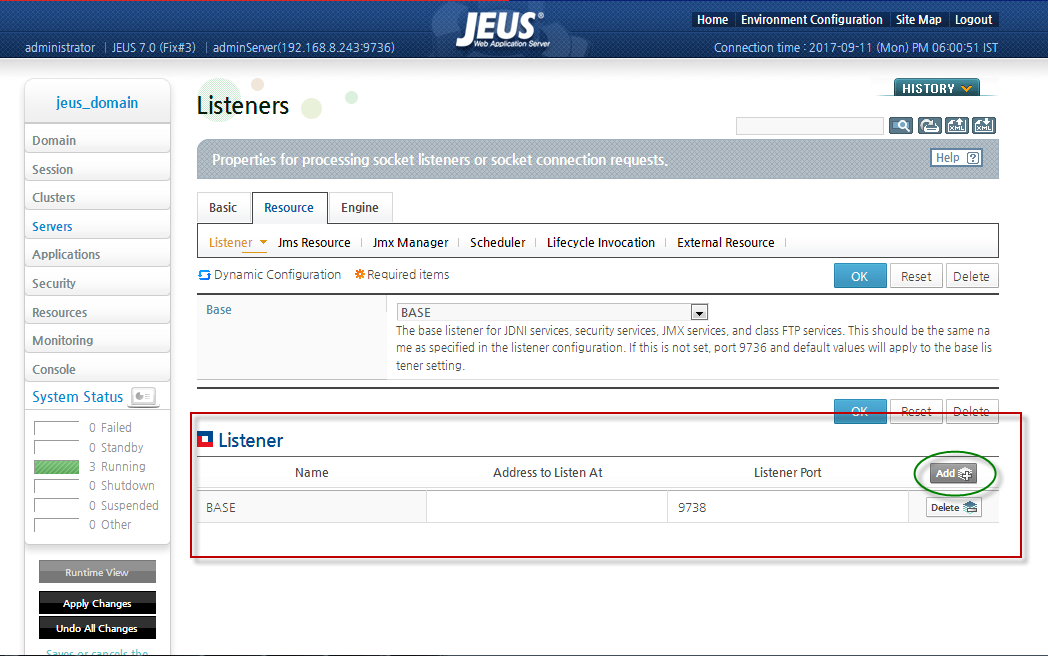Listeners Page