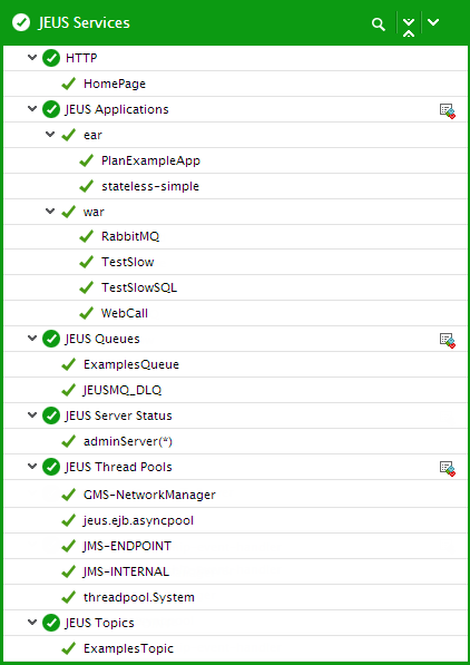 JEUS Services Layer