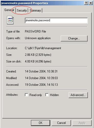 Properties Dialog Box