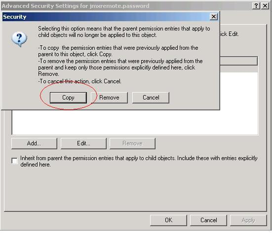 Copying Inherited Permissions