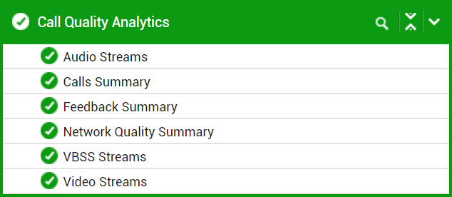 Call Quality Analytics Layer