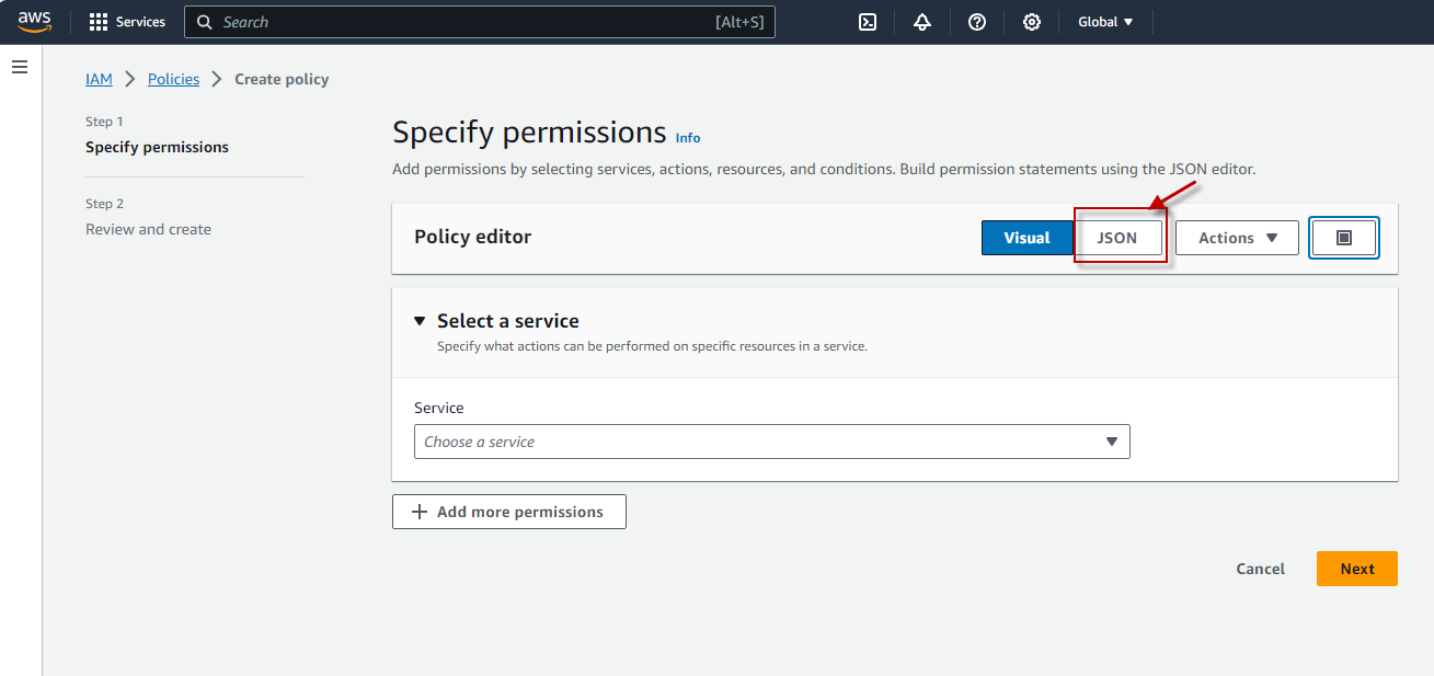 JSON Tab Page Switching 
