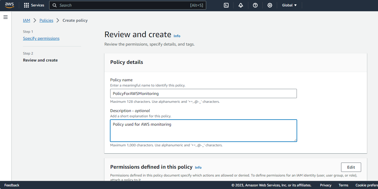 Reviewing the Policy