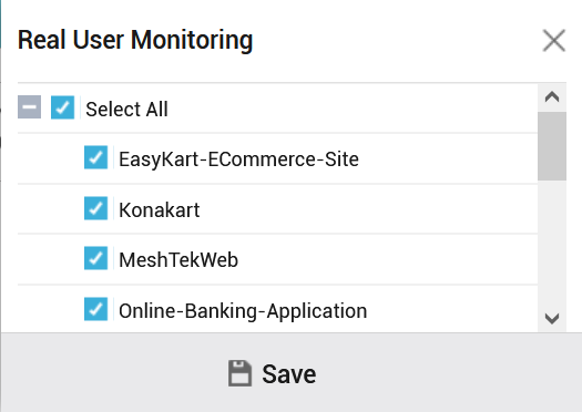 Choose Dashboards to Play in Kiosk Mode