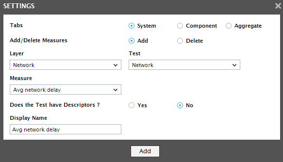 Settings Window