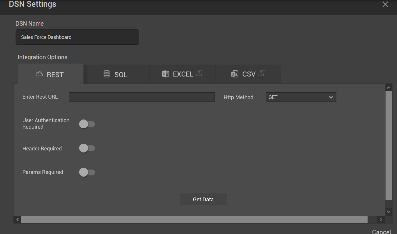 Add New Data Source