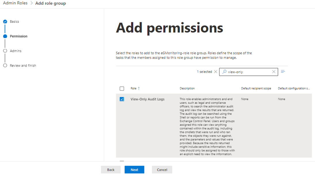 Add Permission to Role