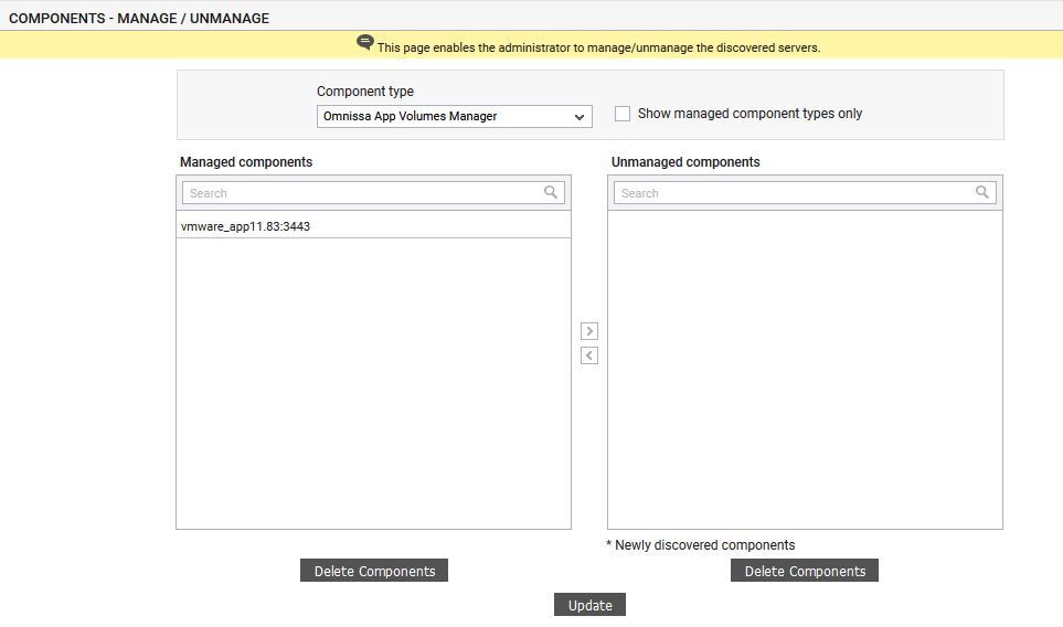 Managing Omnissa App Volumes Manager