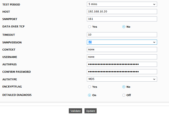 Configuring AccessPoint Details Test